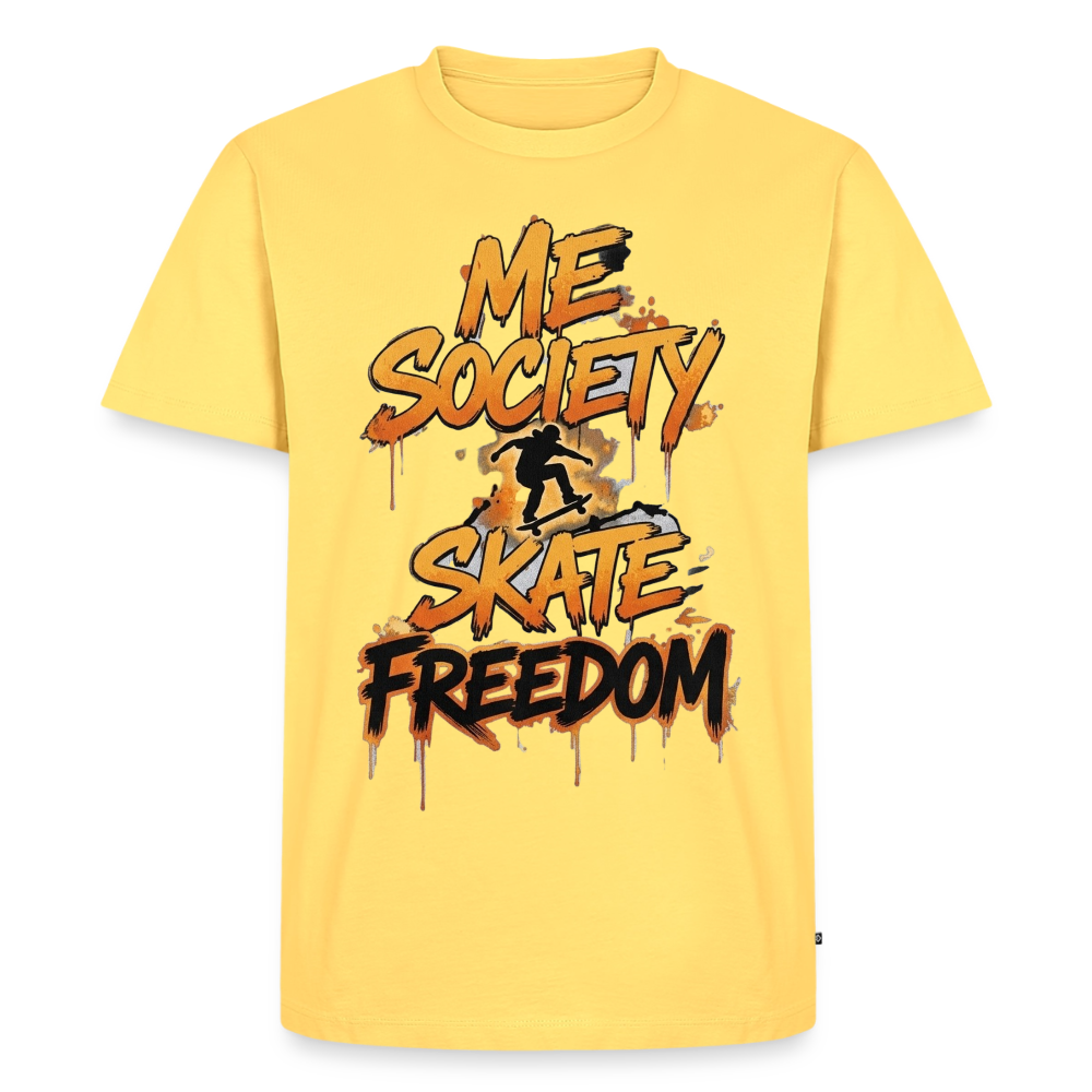Premium T-Shirt - Pastellgelb