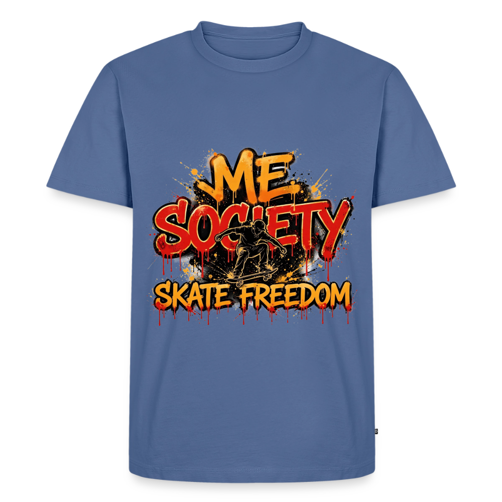 Premium T-Shirt - Taubenblau