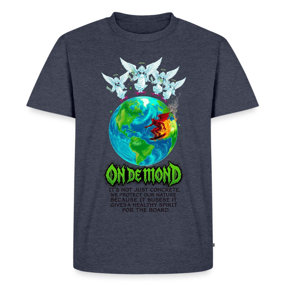 Men’s Premium T-Shirt - heather denim