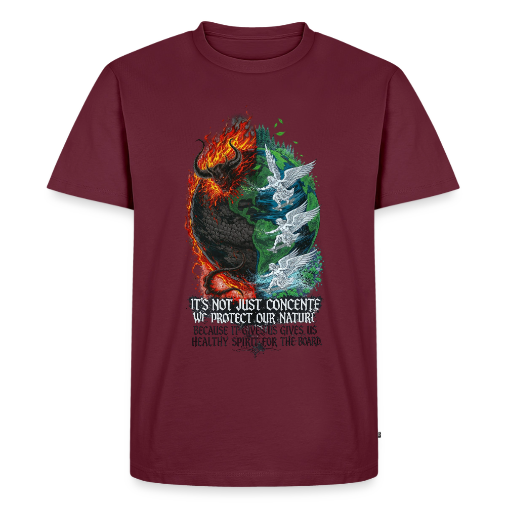 Men’s Premium T-Shirt - burgundy
