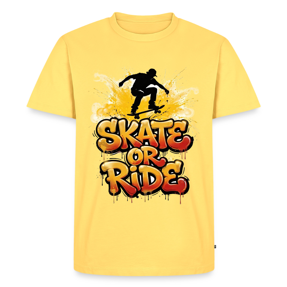 Premium T-Shirt - Pastellgelb
