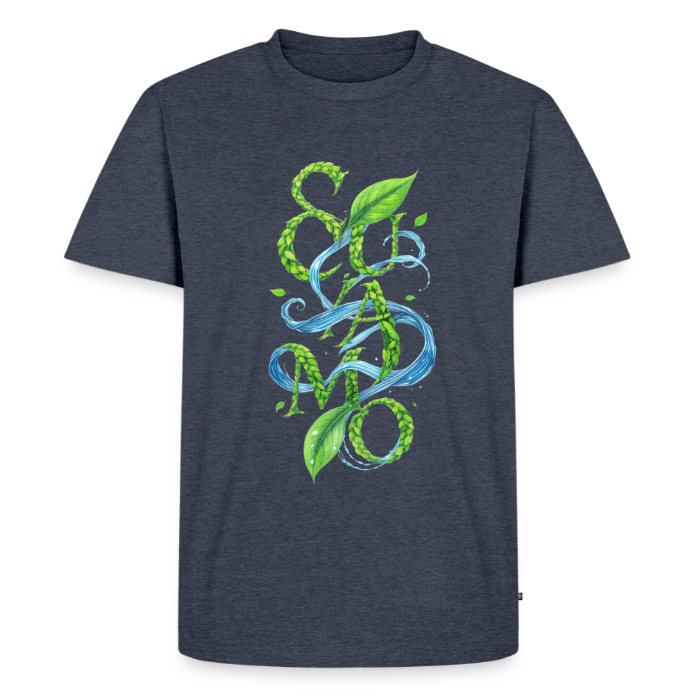 Men’s Premium T-Shirt - heather denim