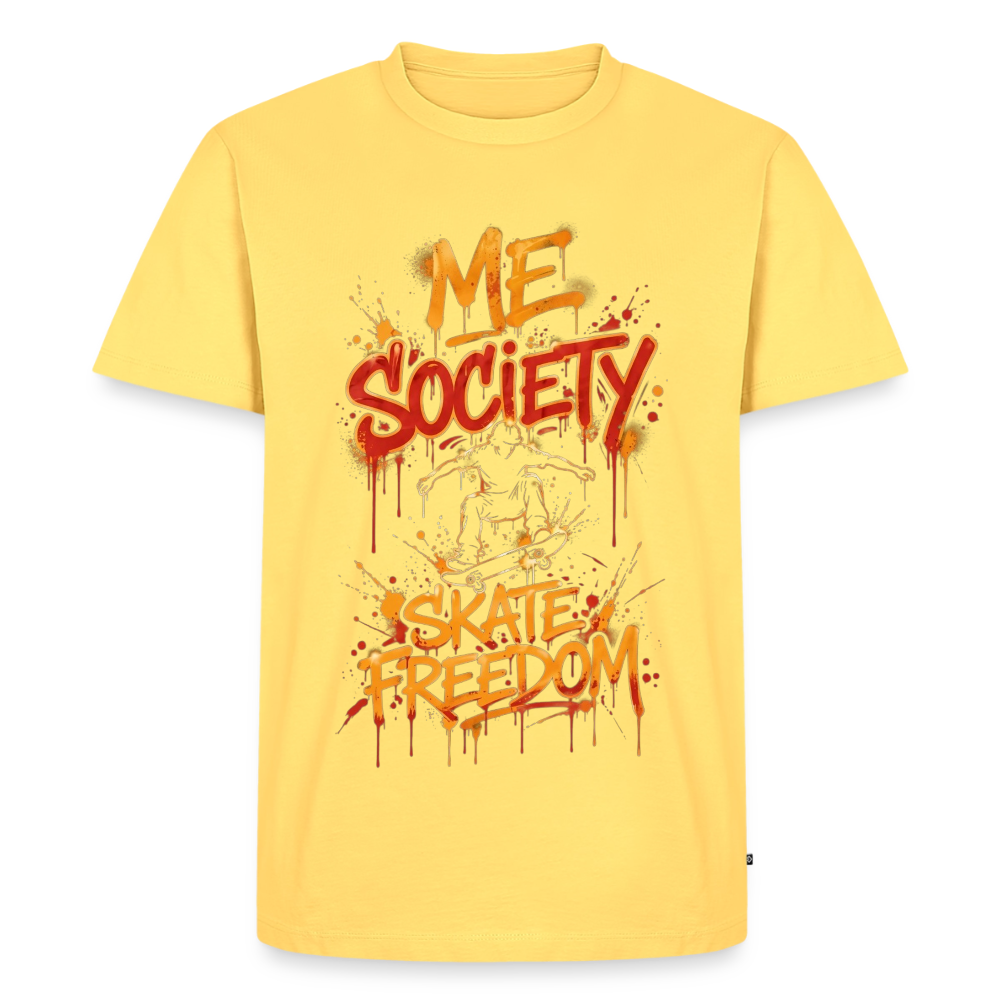 Premium T-Shirt - Pastellgelb