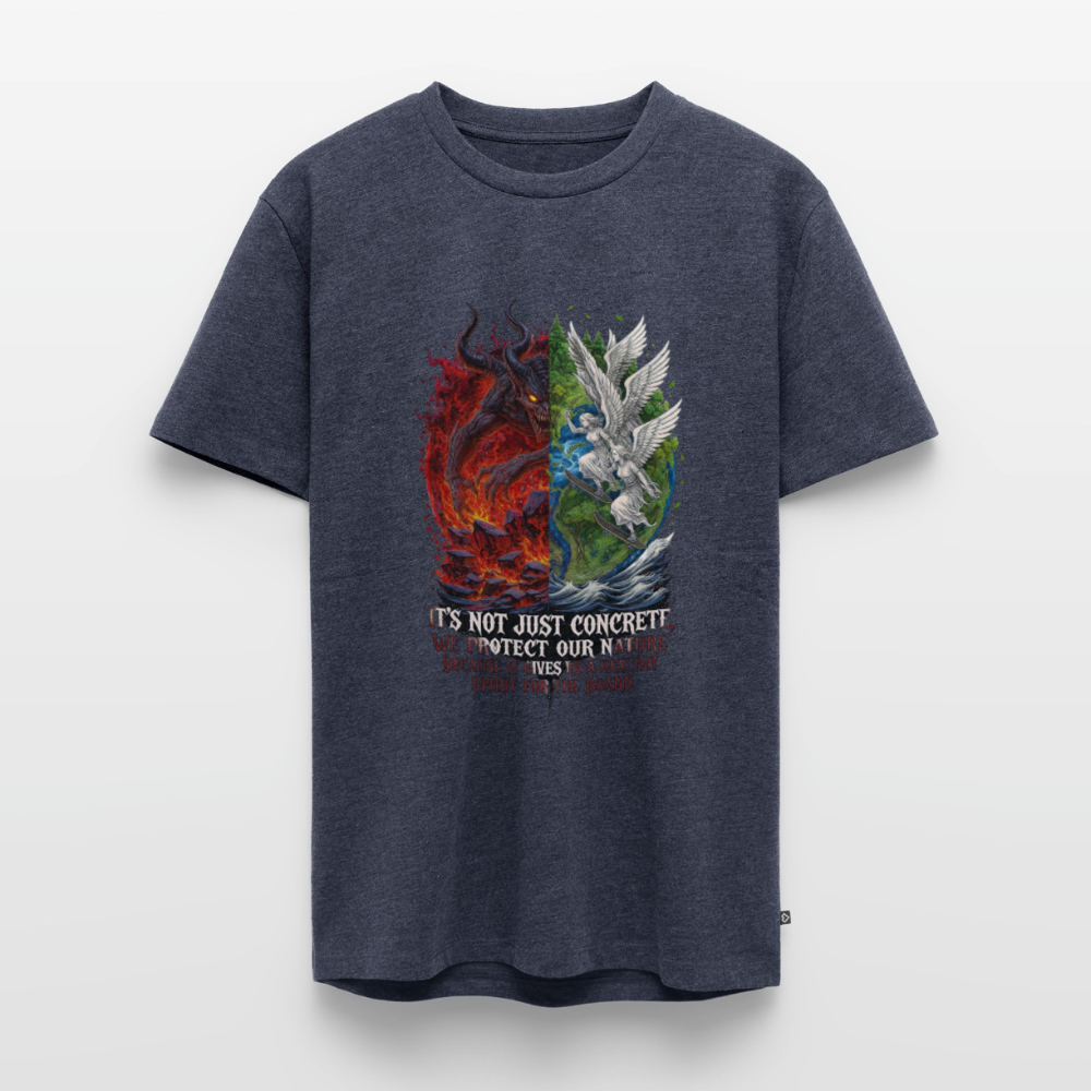 Men’s Premium T-Shirt - heather denim