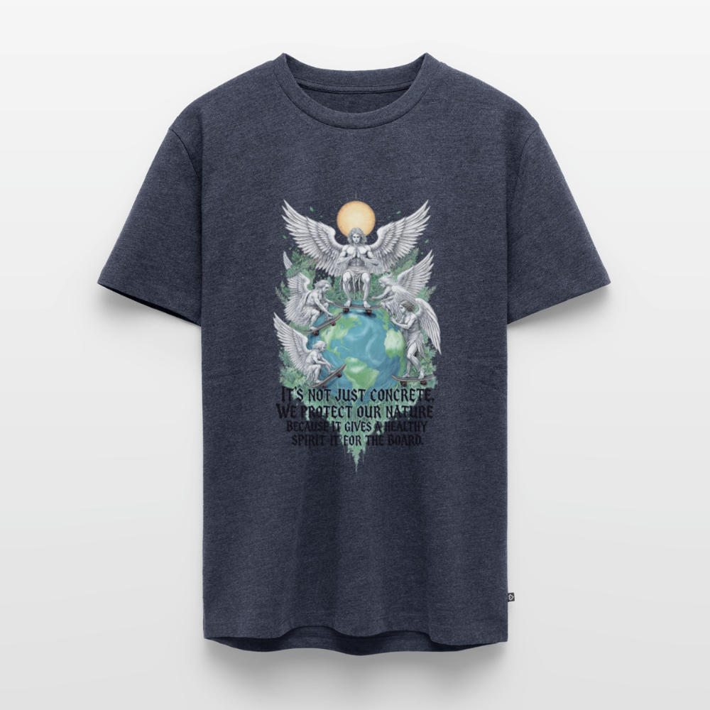 Men’s Premium T-Shirt - heather denim