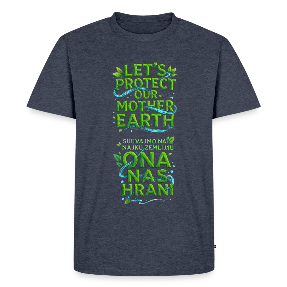 Men’s Premium T-Shirt - heather denim