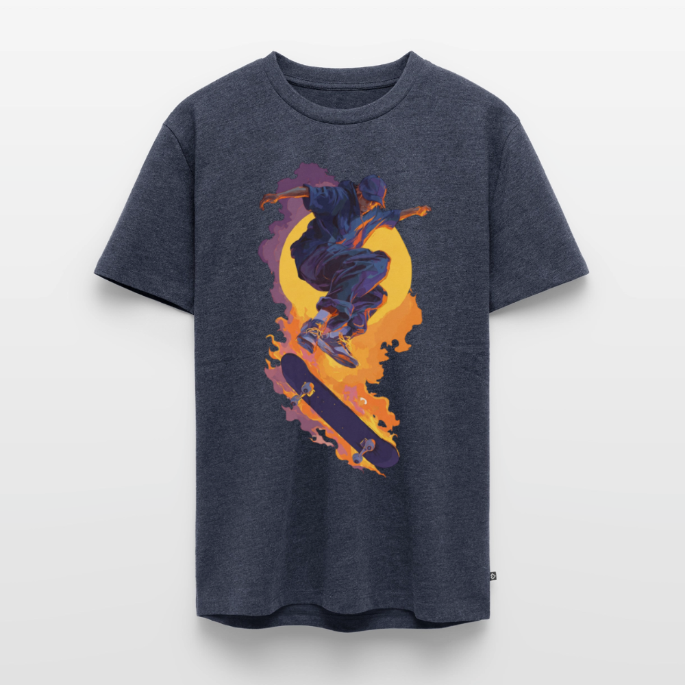 Men’s Premium T-Shirt - heather denim