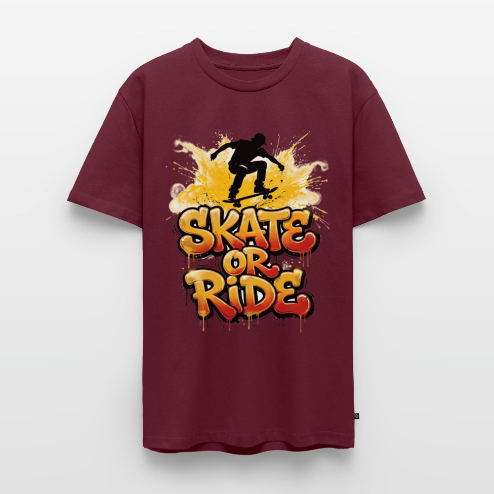 Premium T-Shirt - Burgunderrot