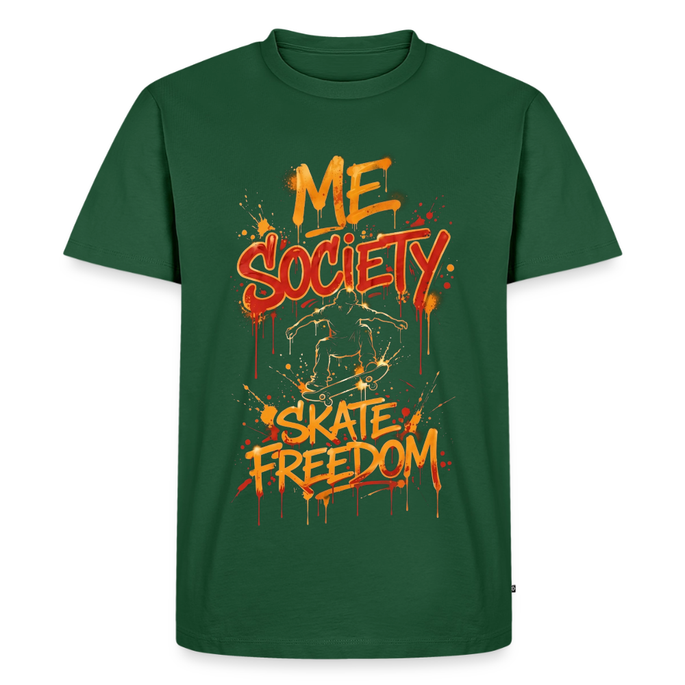 Premium T-Shirt - Flaschengrün