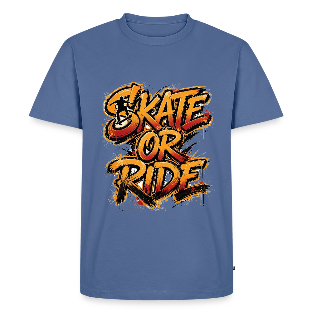 Premium T-Shirt - Taubenblau