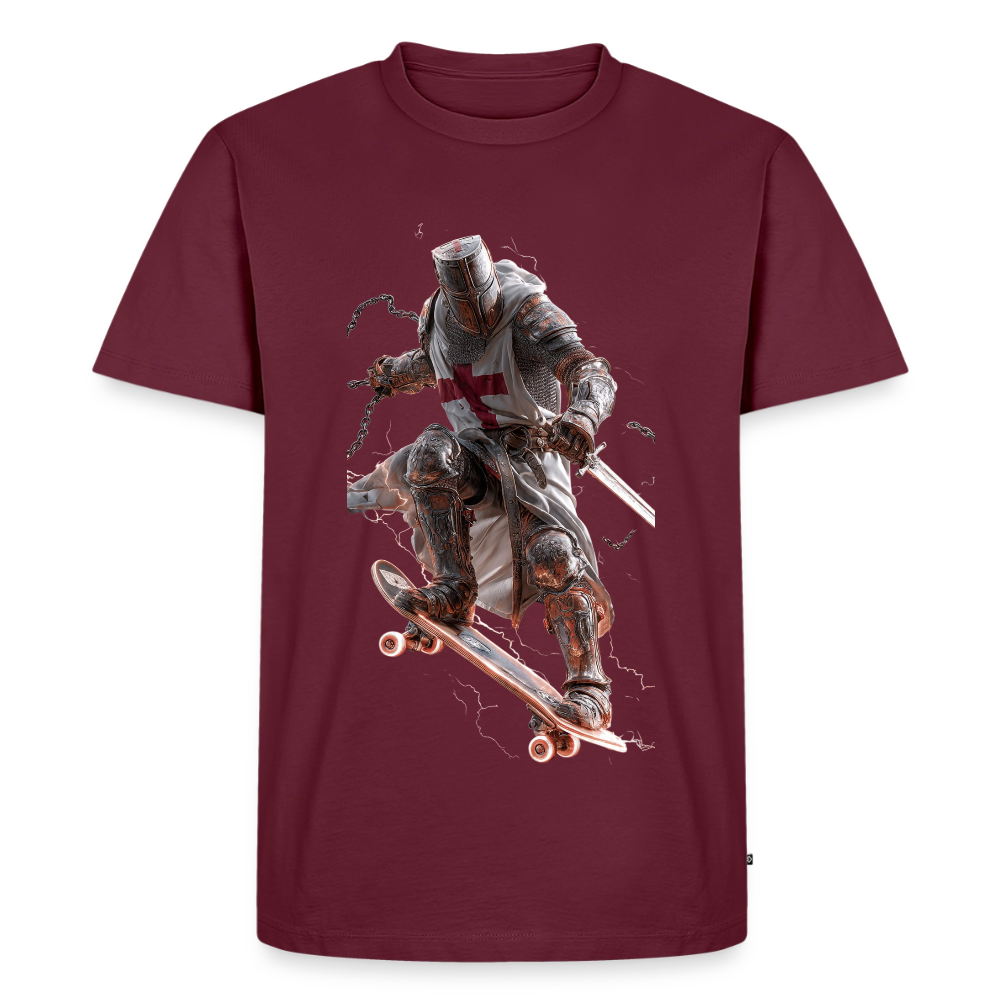 Skaters Unisex premium T-Shirt - burgundy
