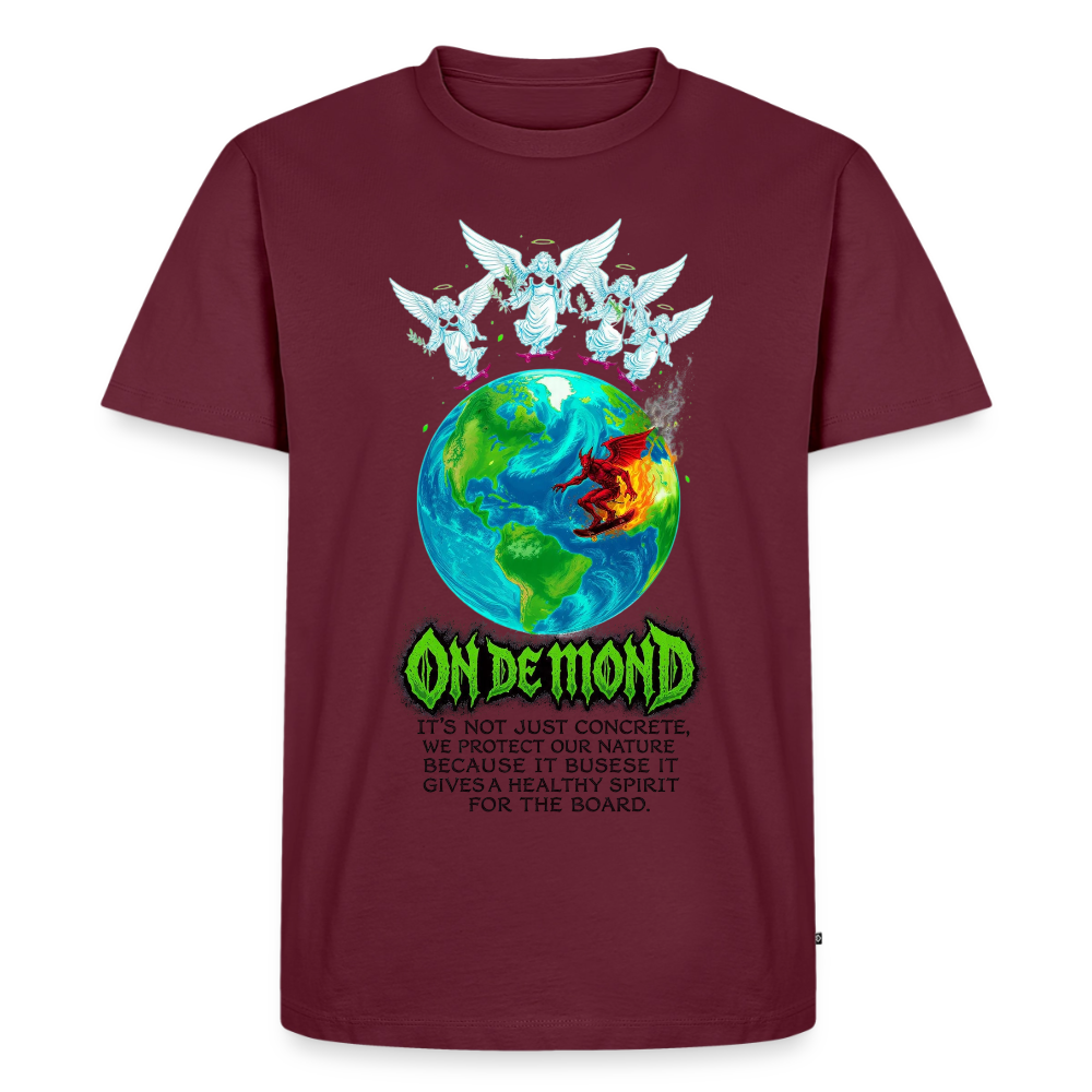 Men’s Premium T-Shirt - burgundy