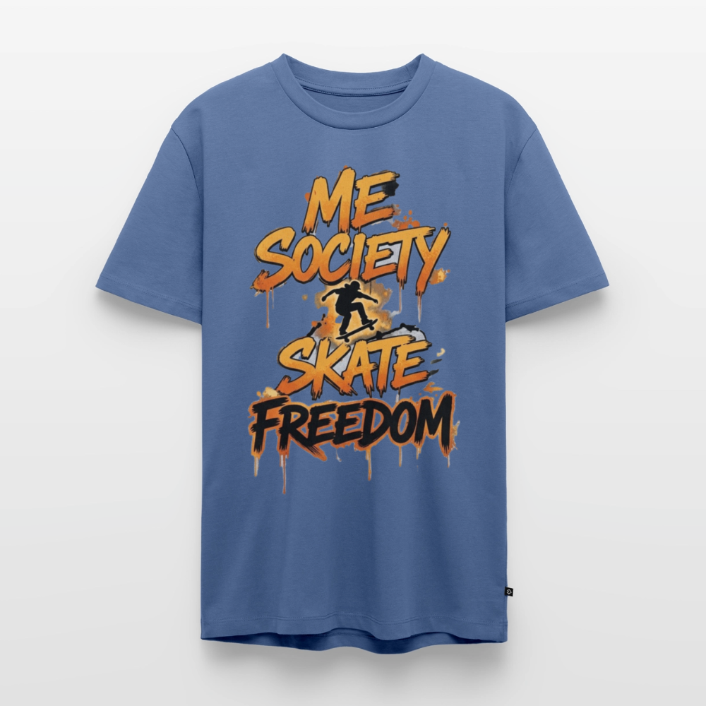 Premium T-Shirt - Taubenblau