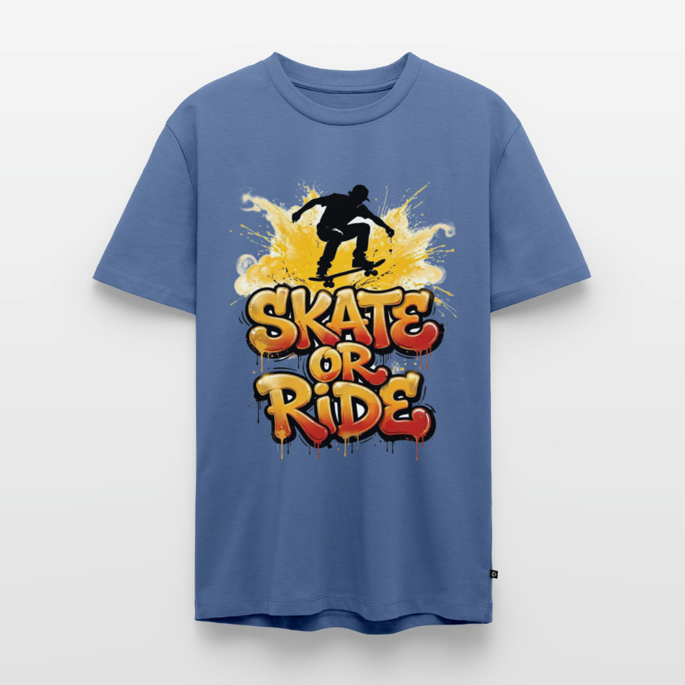 Premium T-Shirt - Taubenblau