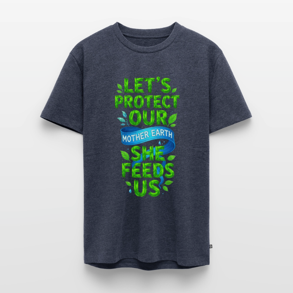 Men’s Premium T-Shirt - heather denim