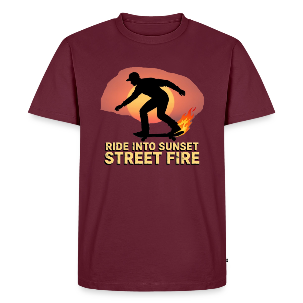 Men’s Premium T-Shirt - burgundy