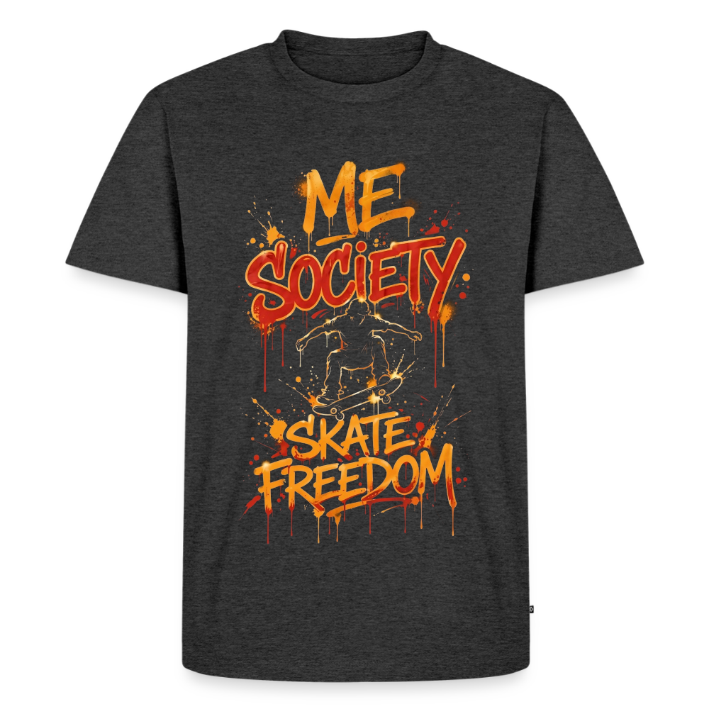 Premium T-Shirt - Anthrazit meliert