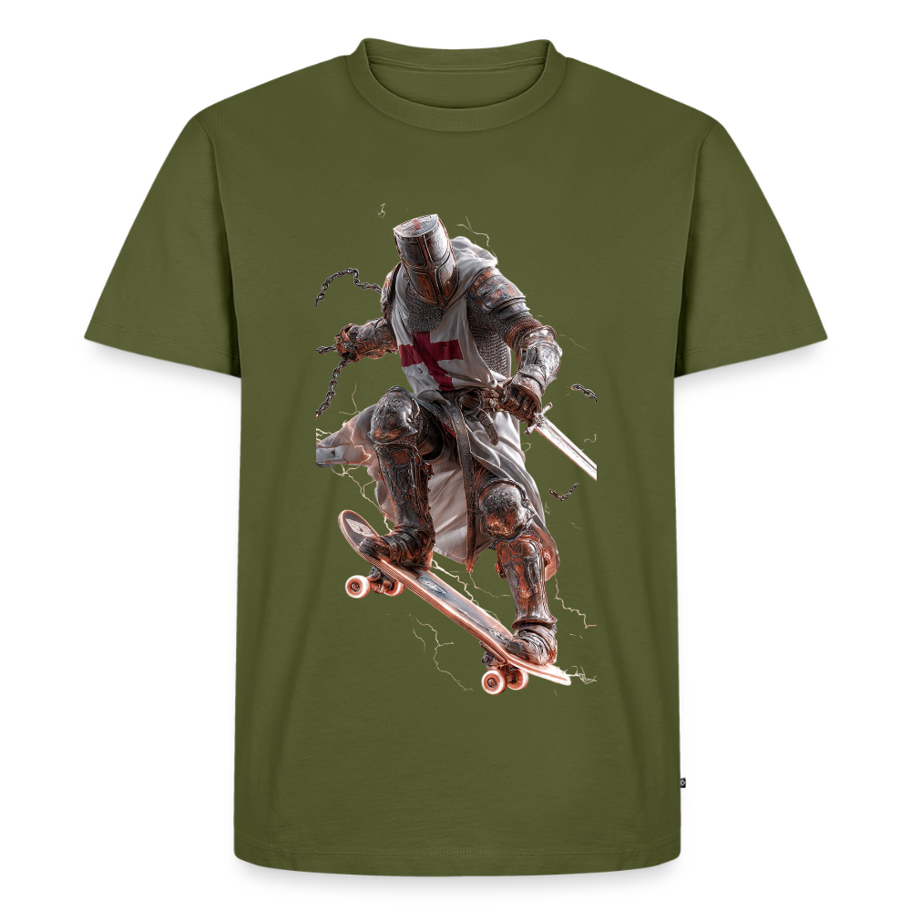 Skaters Unisex premium T-Shirt - khaki