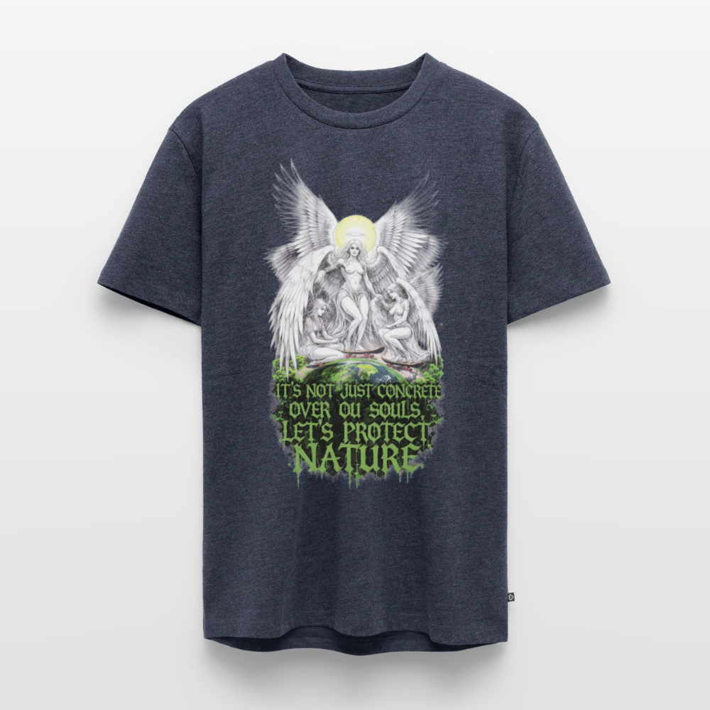 Men’s Premium T-Shirt - heather denim