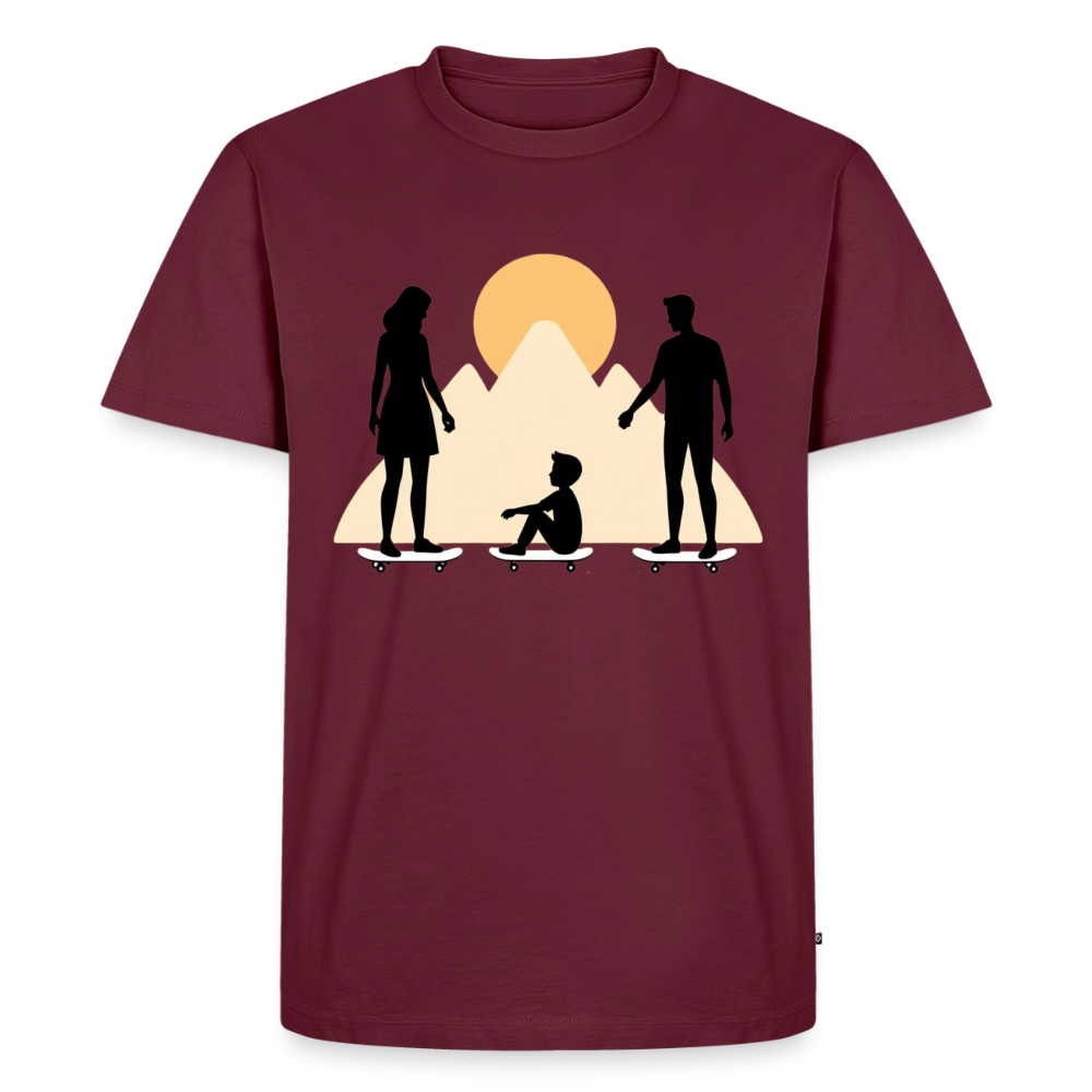 Men’s Premium T-Shirt - burgundy