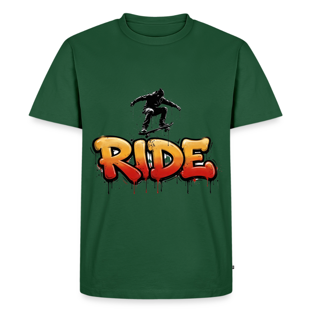 Premium T-Shirt - Flaschengrün