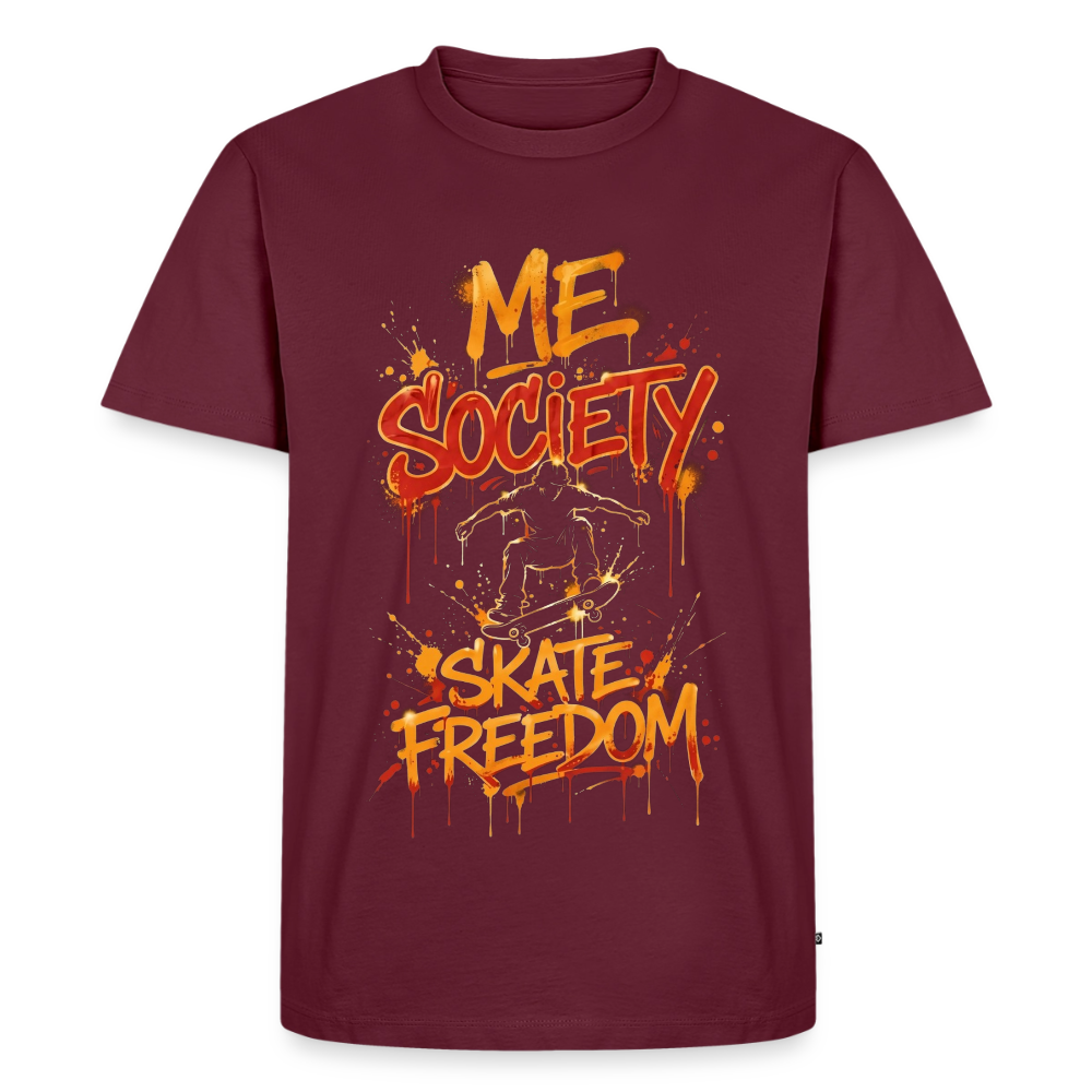 Premium T-Shirt - Burgunderrot