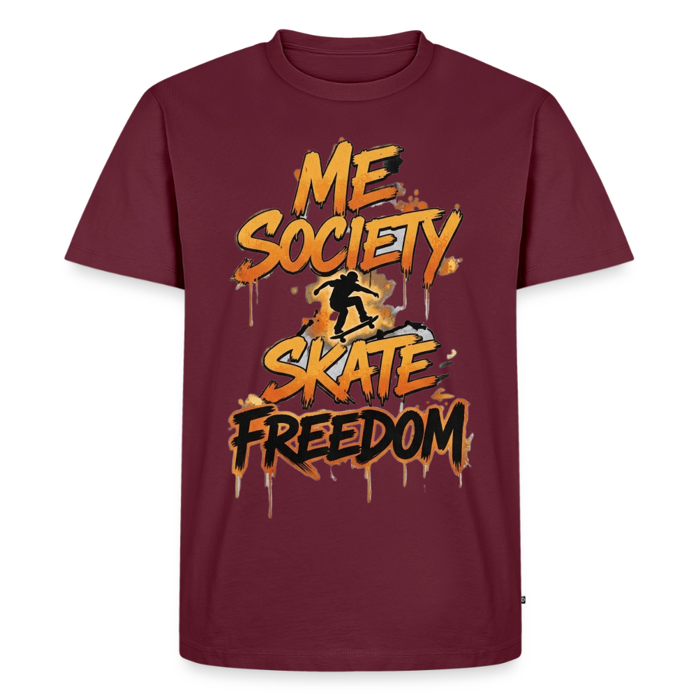 Premium T-Shirt - Burgunderrot