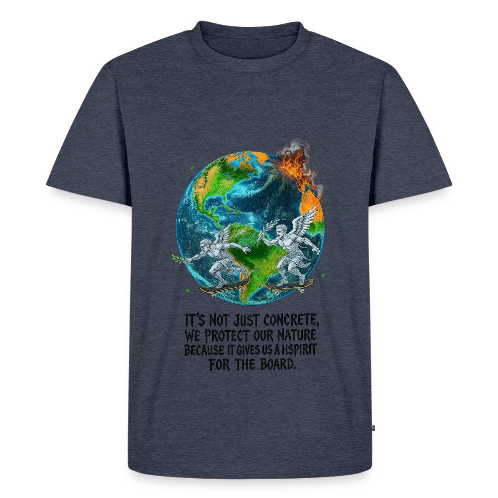 Men’s Premium T-Shirt - heather denim