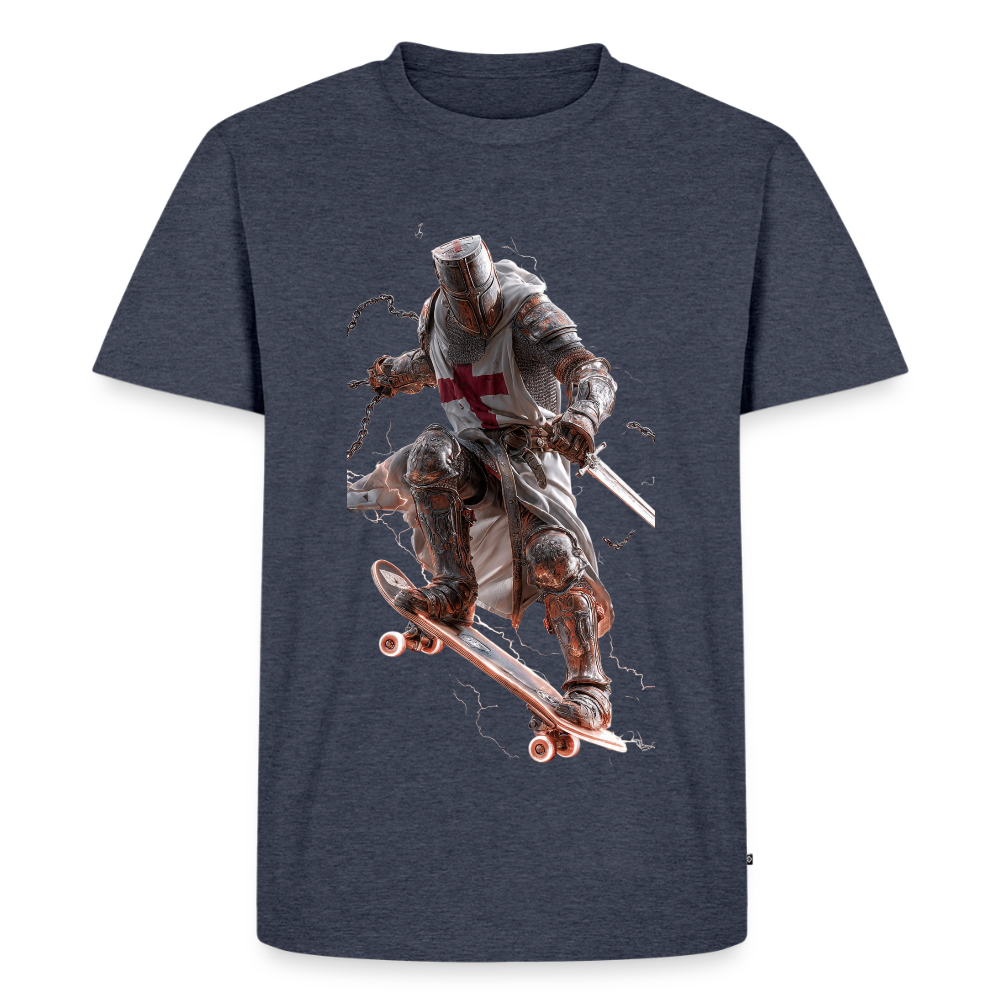 Skaters Unisex premium T-Shirt - heather denim