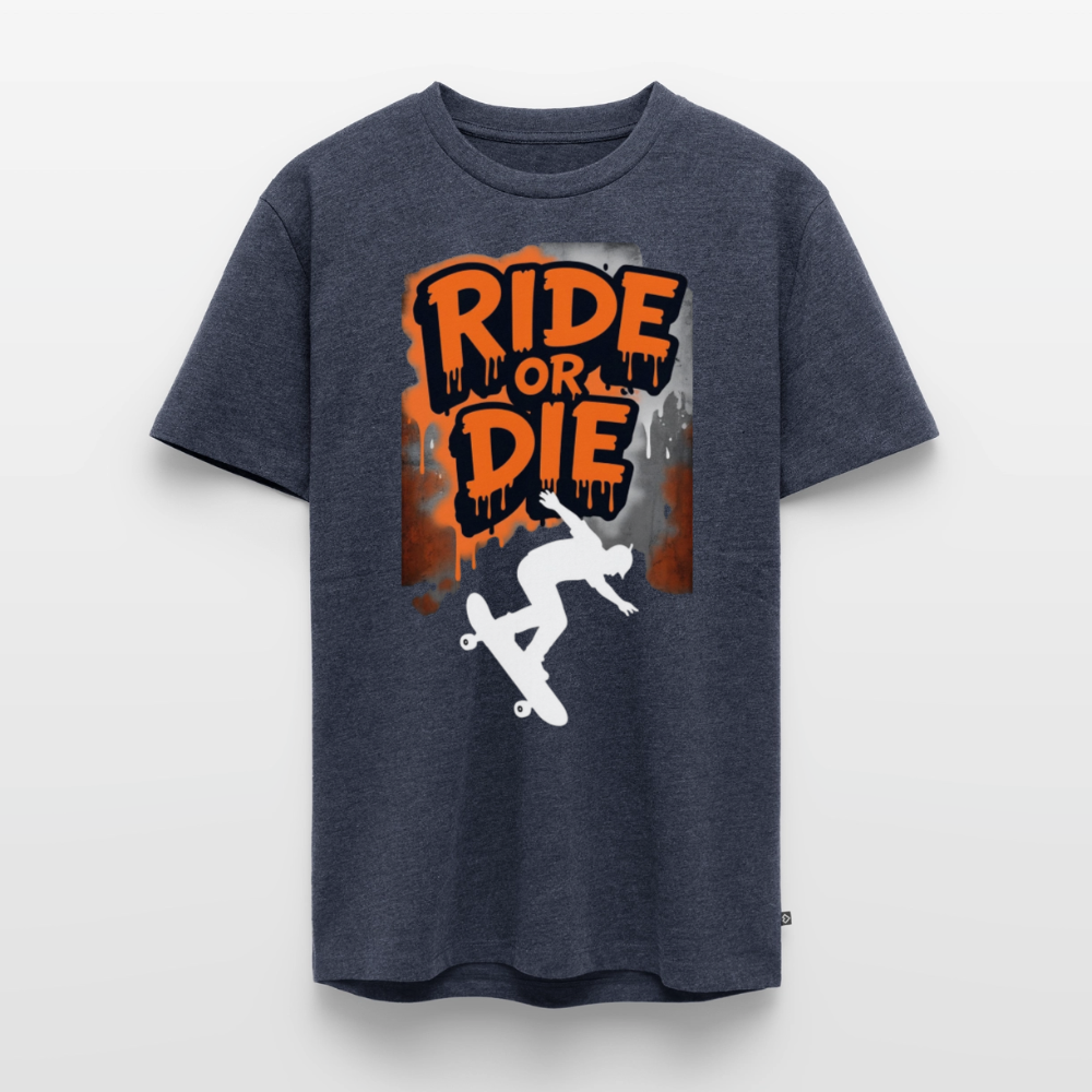 Men’s Premium T-Shirt - heather denim