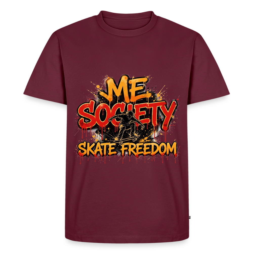 Premium T-Shirt - Burgunderrot