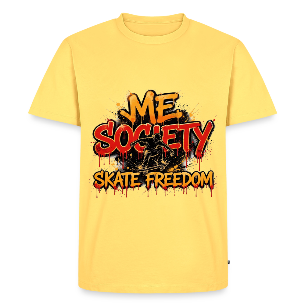 Premium T-Shirt - Pastellgelb