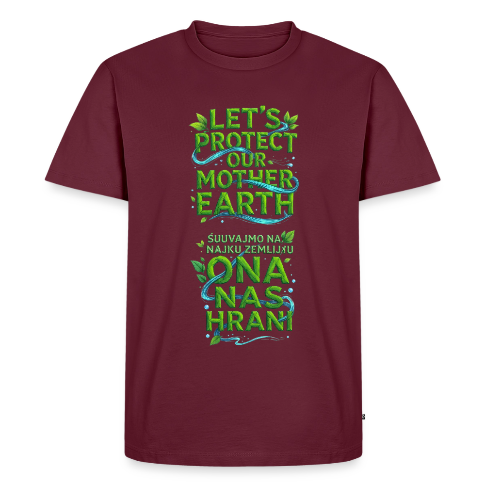 Men’s Premium T-Shirt - burgundy