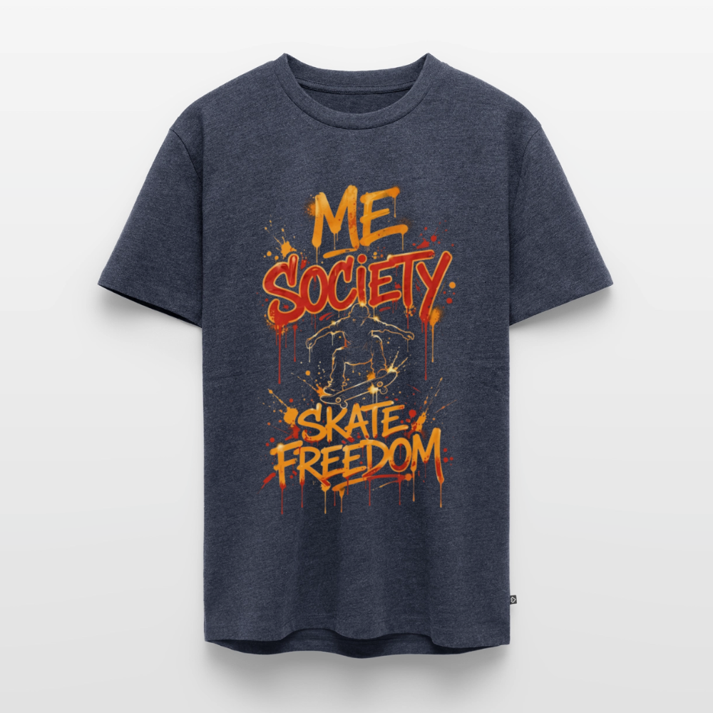 Premium T-Shirt - Jeansblau 
