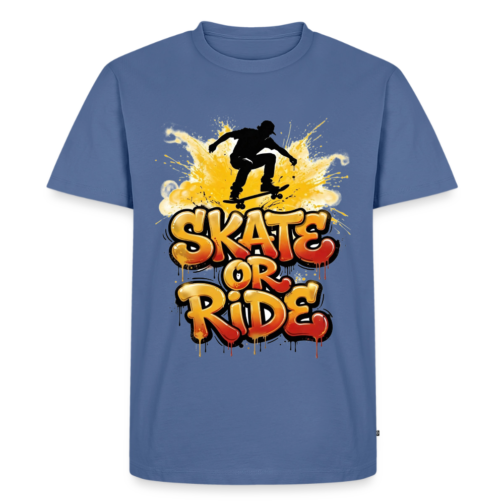Premium T-Shirt - Taubenblau