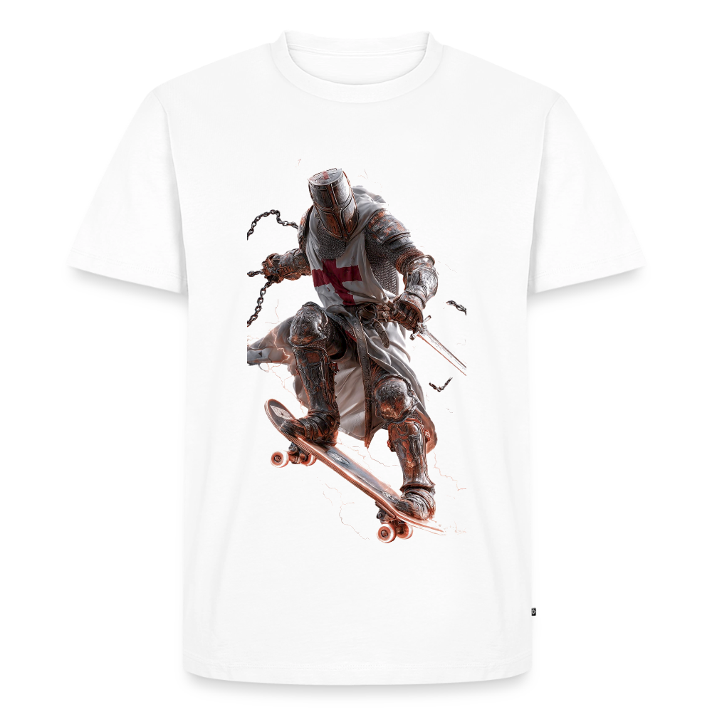 Skaters Unisex premium T-Shirt - white