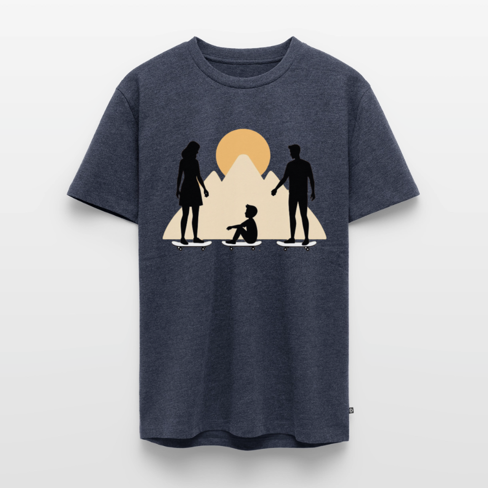 Men’s Premium T-Shirt - heather denim