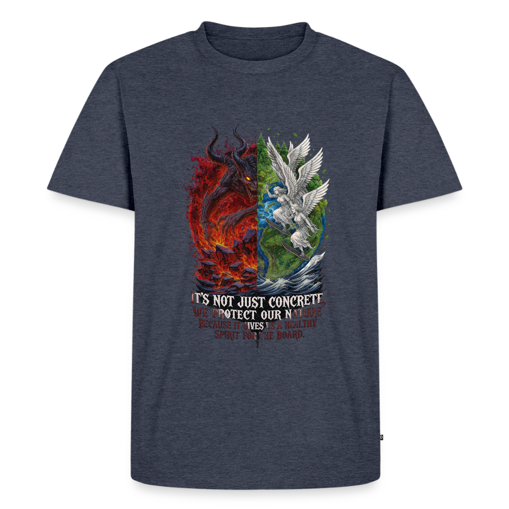 Men’s Premium T-Shirt - heather denim