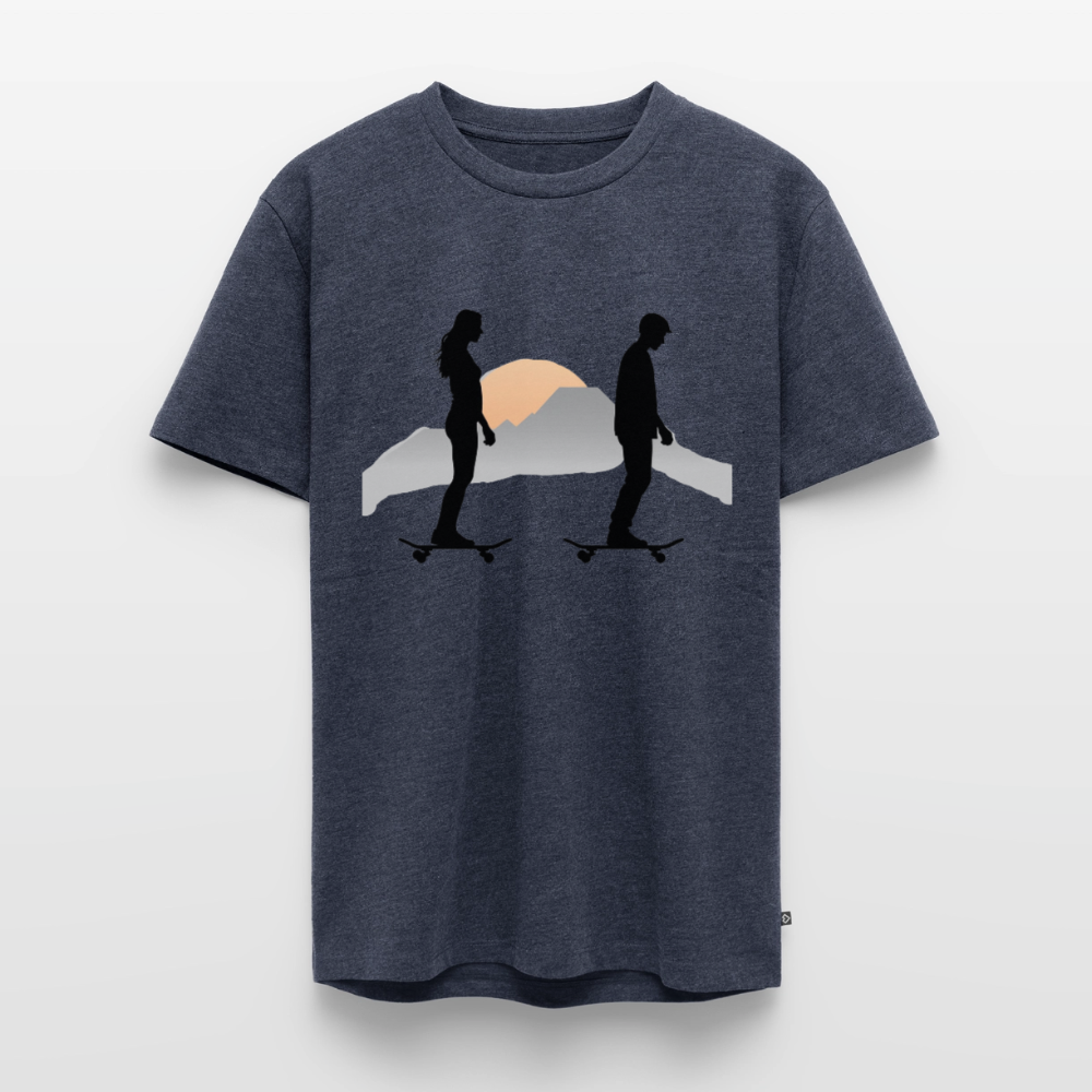 Men’s Premium T-Shirt - heather denim