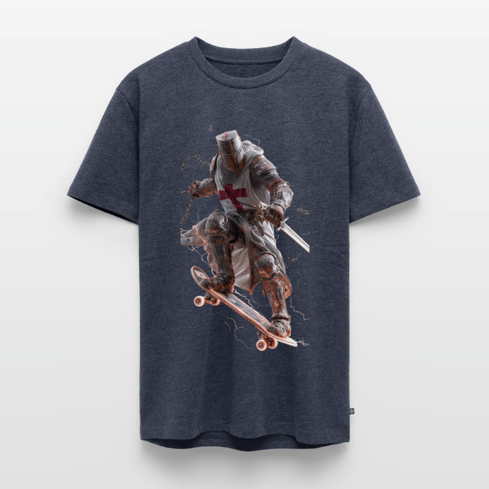 Skaters Unisex premium T-Shirt - heather denim