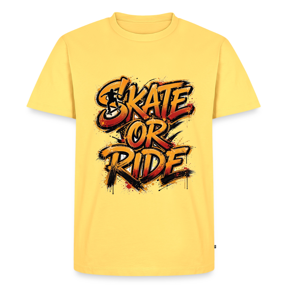 Premium T-Shirt - Pastellgelb