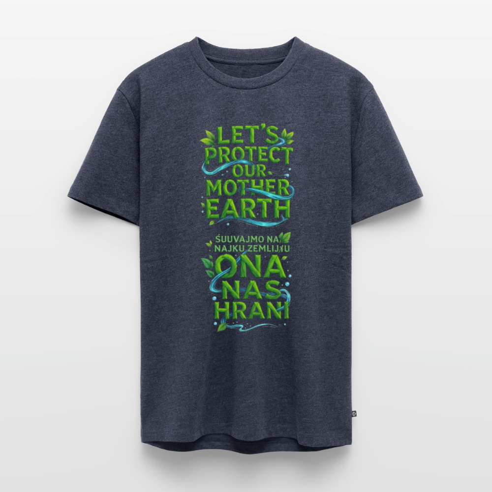 Men’s Premium T-Shirt - heather denim