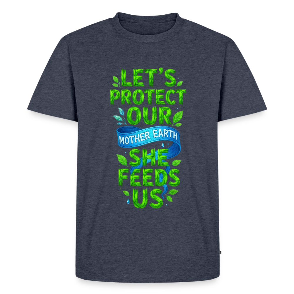 Men’s Premium T-Shirt - heather denim