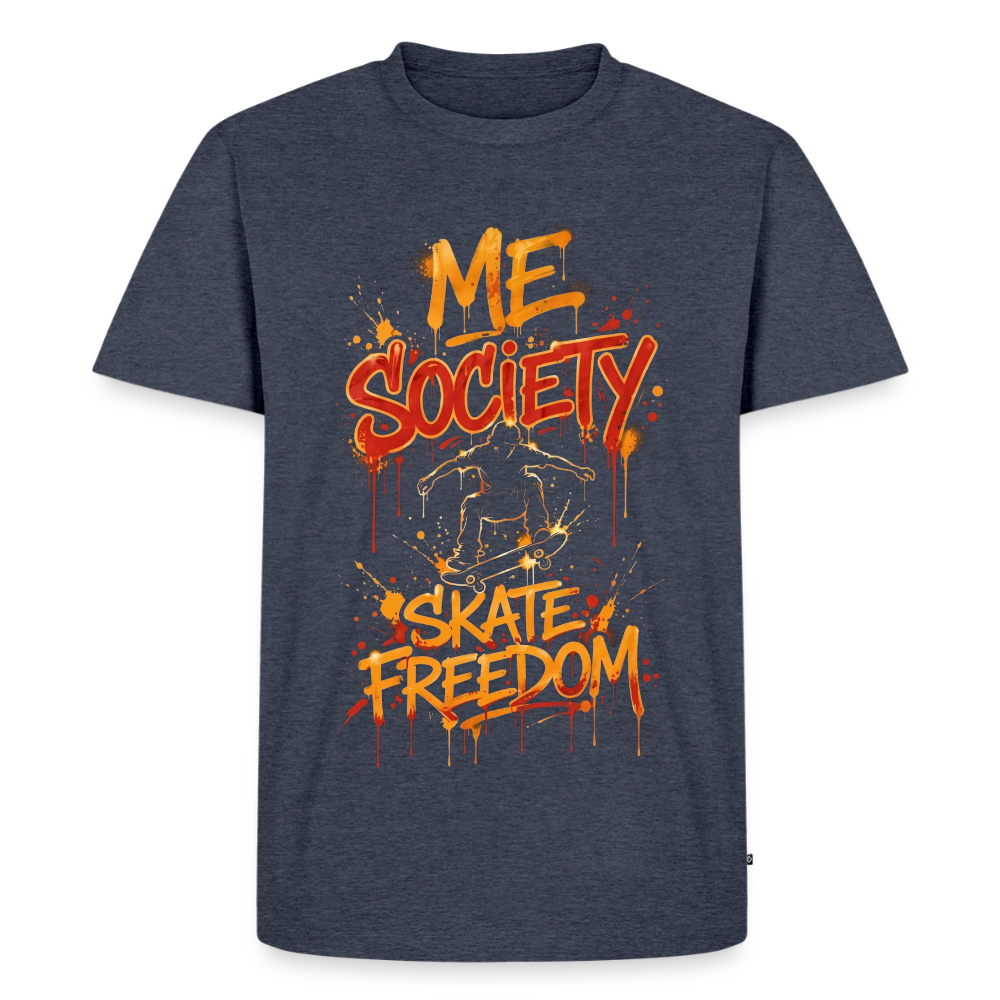 Premium T-Shirt - Jeansblau 