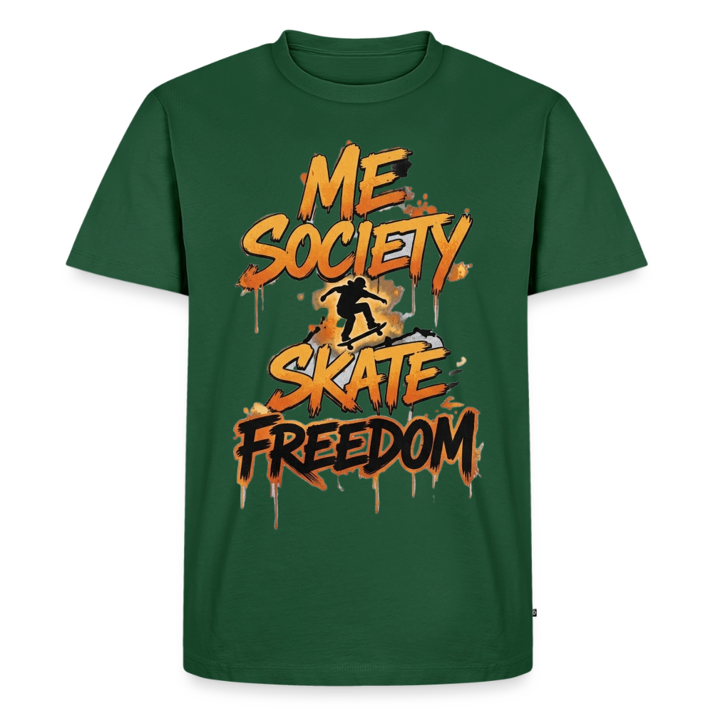 Premium T-Shirt - Flaschengrün