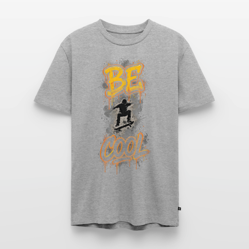 Premium T-Shirt - Grau meliert