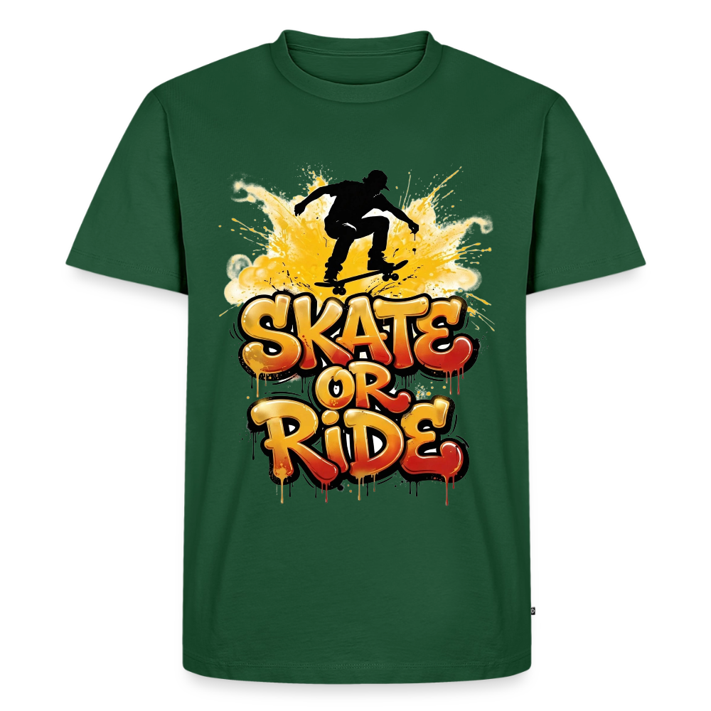 Premium T-Shirt - Flaschengrün
