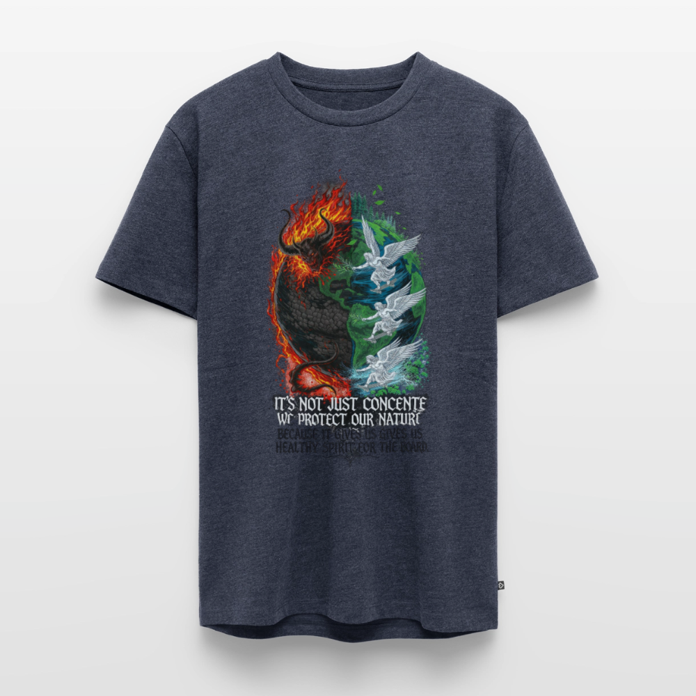 Men’s Premium T-Shirt - heather denim