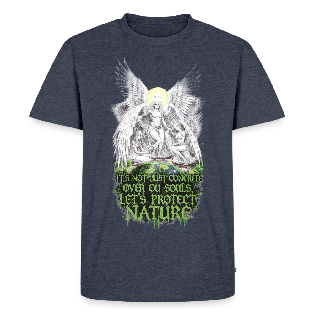 Men’s Premium T-Shirt - heather denim