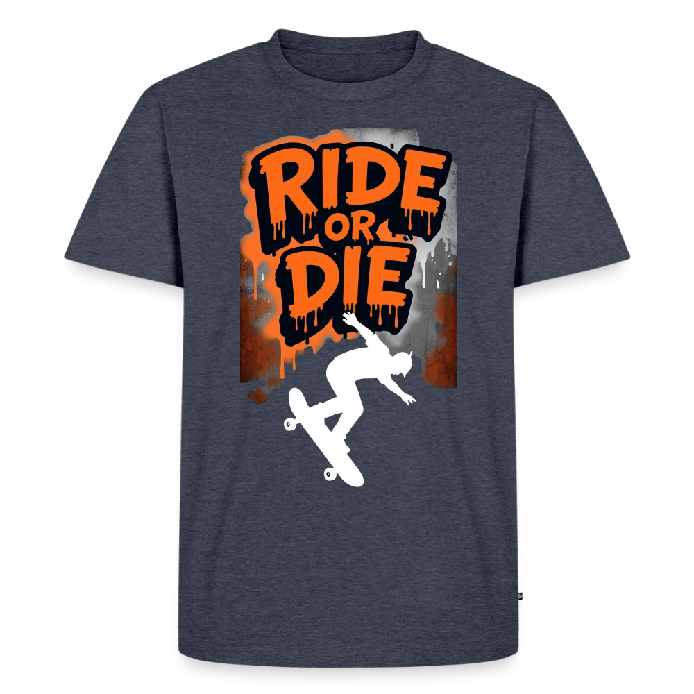 Men’s Premium T-Shirt - heather denim